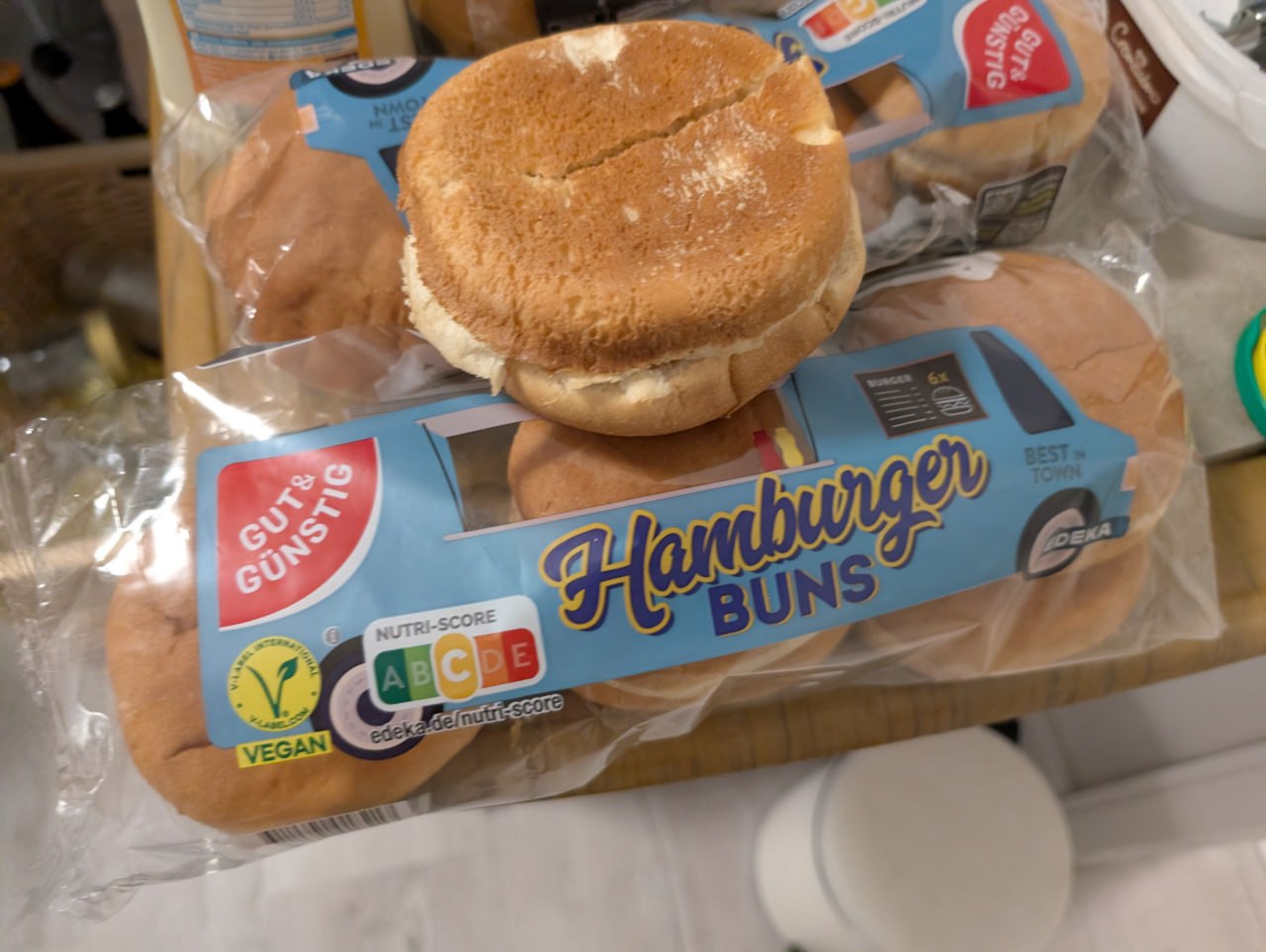 Burgerbrötchen (schimmlig)