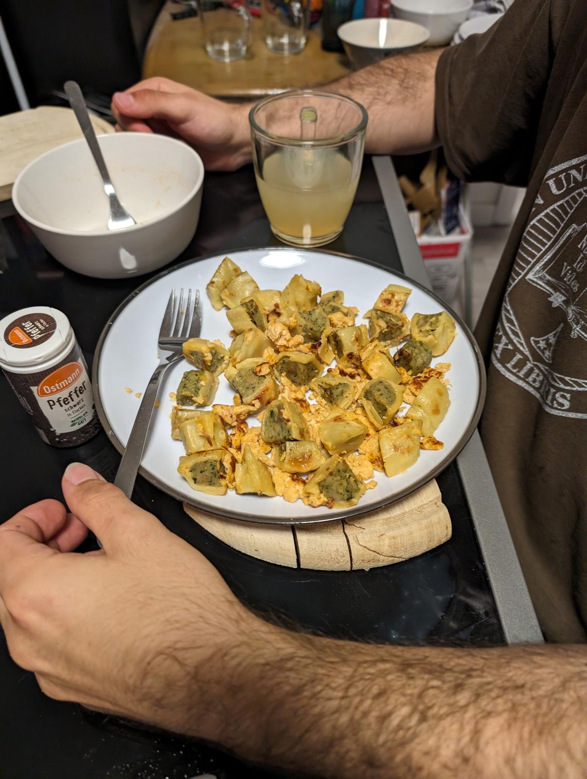 Gebratene Maultaschen
