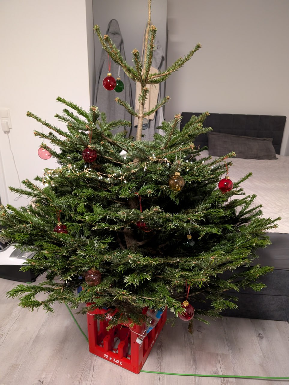 Fertig geschmückter Baum