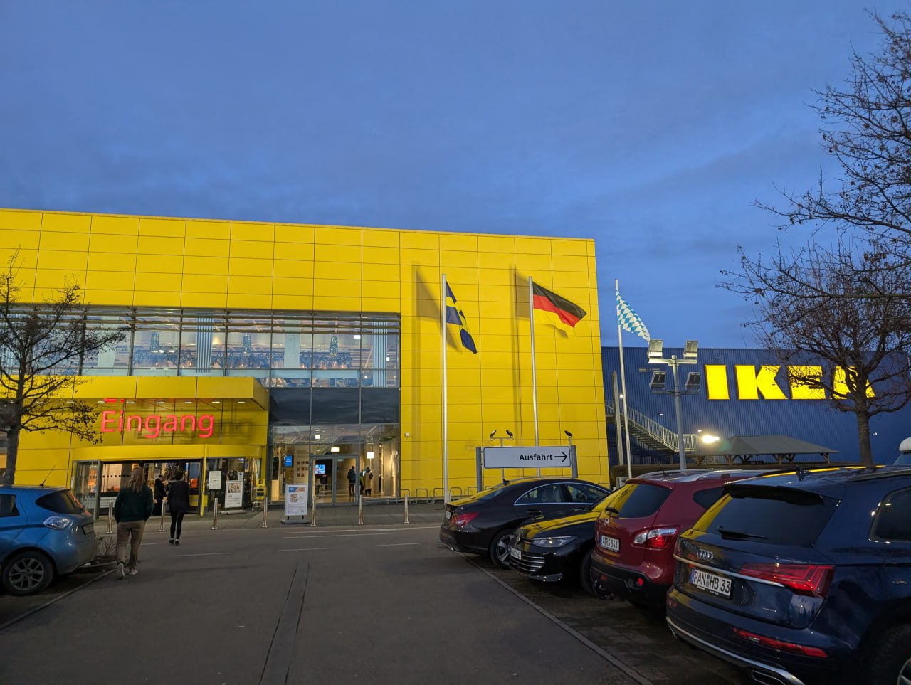 Besuch bei IKEA