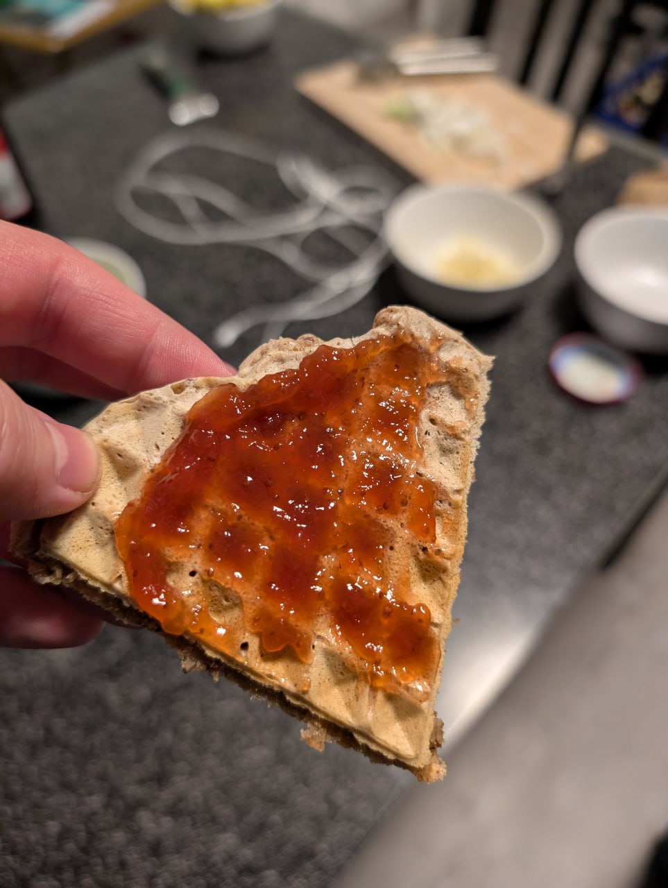 Marmeladenwaffel